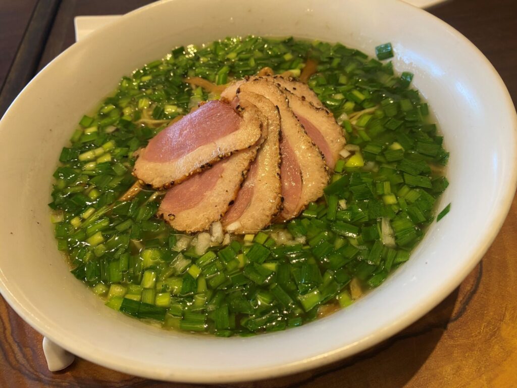 鴨ニララーメンの写真